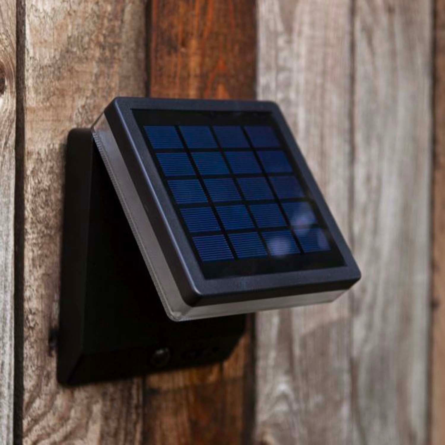 Red Deco Moze Solar applique solaire LED détecteur H15cm