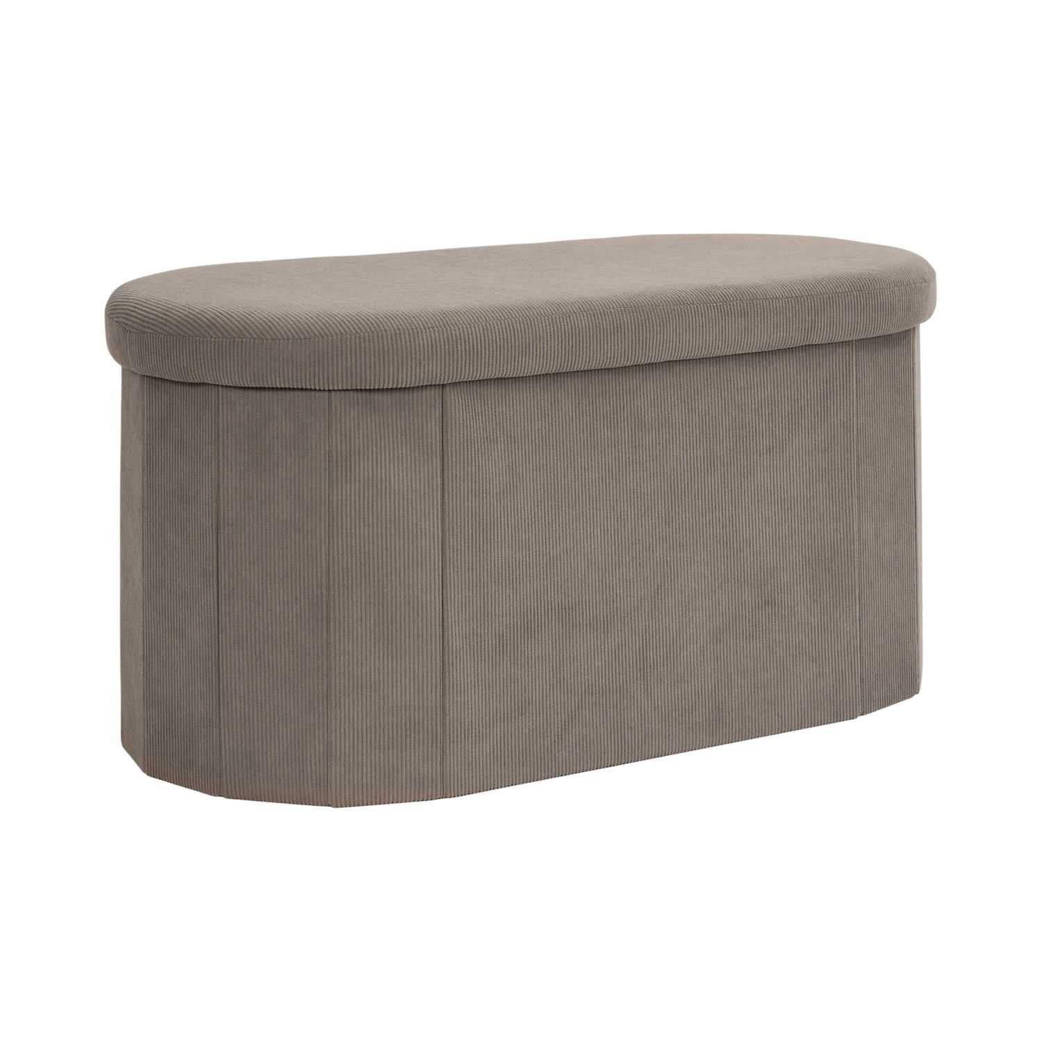 Home Deco Factory Jules coffre-banc pliable taupe