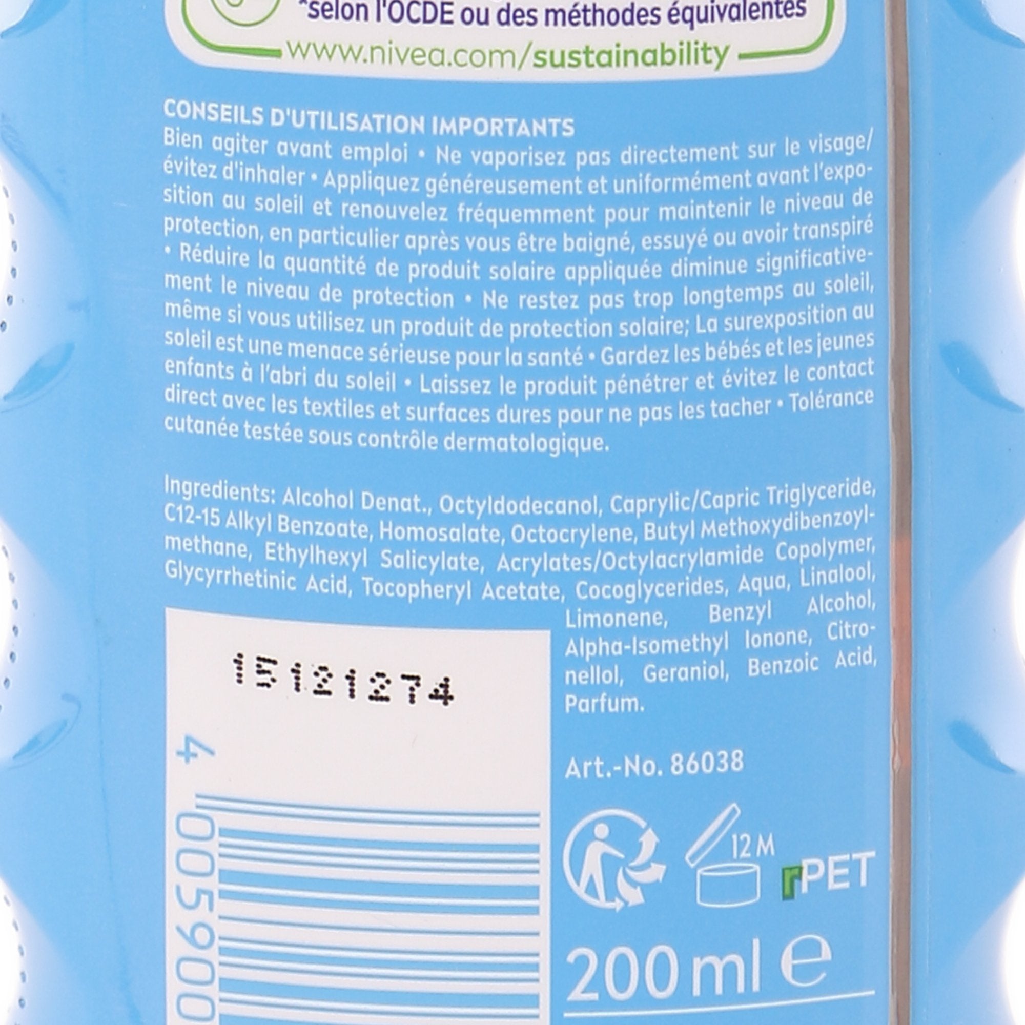 Stokomani Beauté Spray protect bronzage SPF 30