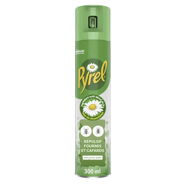 Stokomani Maison spray répulsif moustiques chrysanthème intérieur