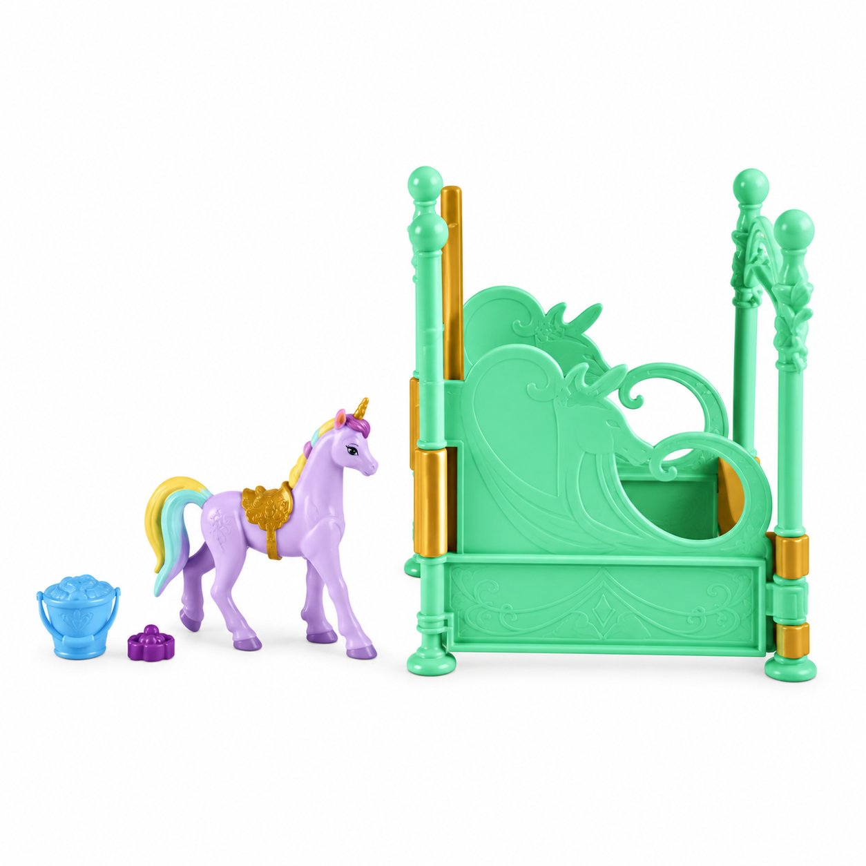 Stokomani Jeux coffret licorne et écurie jouet enfant