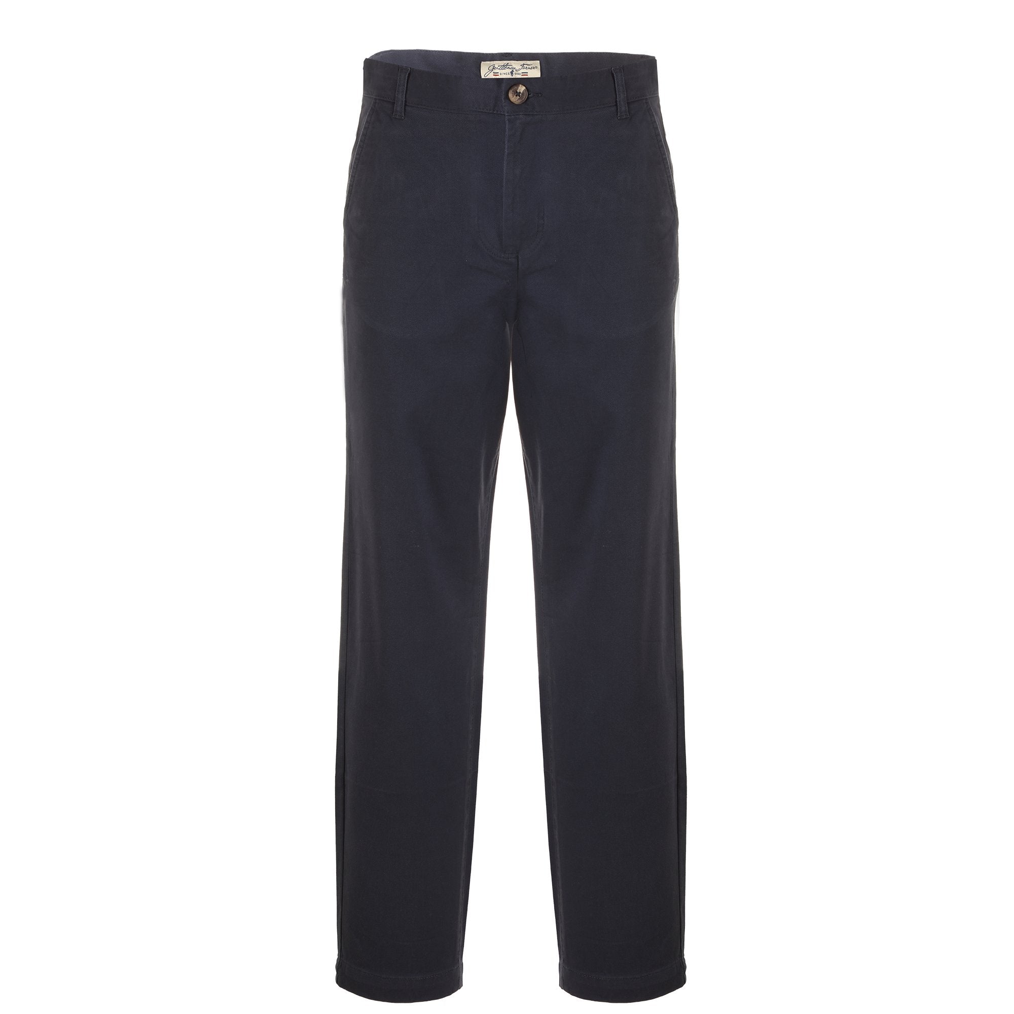 Stokomani Mode pantalon chino homme bleu foncé coupe droite