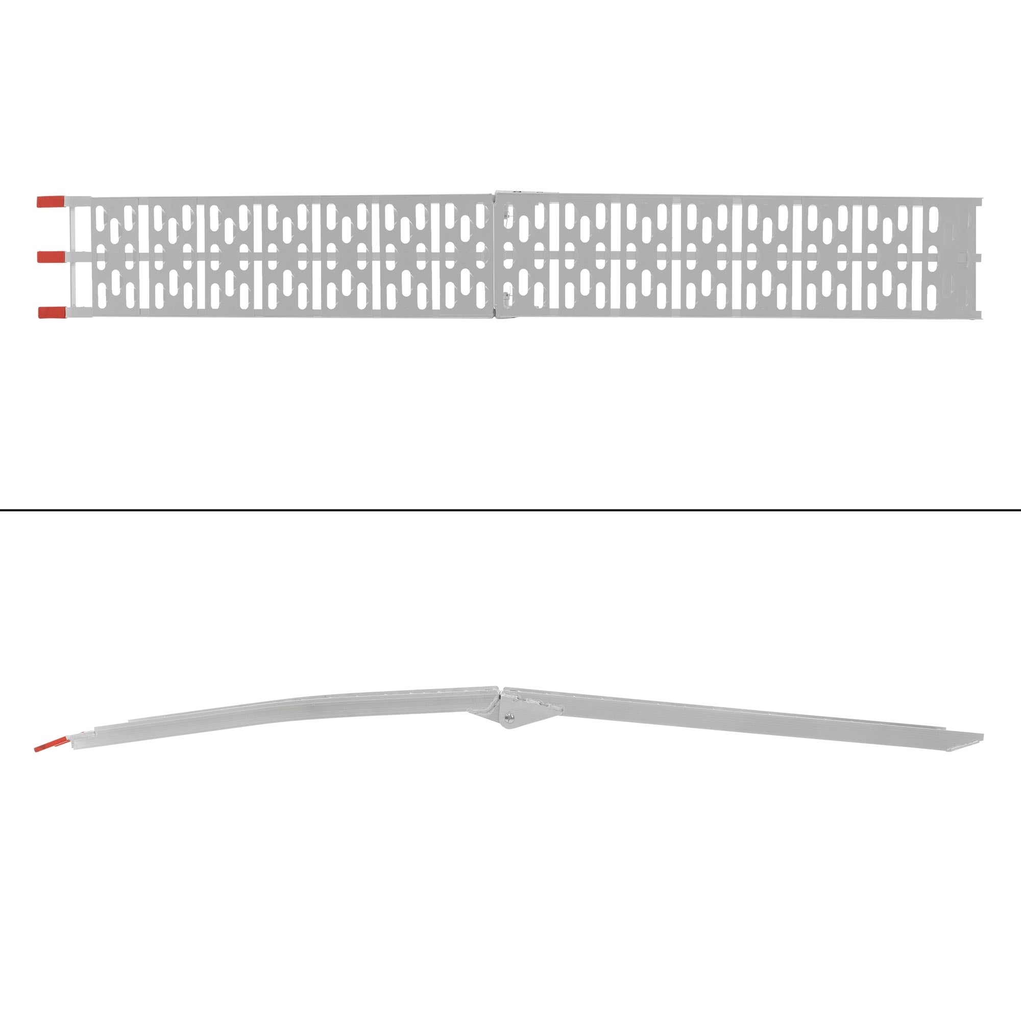ECD Germany rampe chargement alu 340 kg lot de 2 avec béquilles