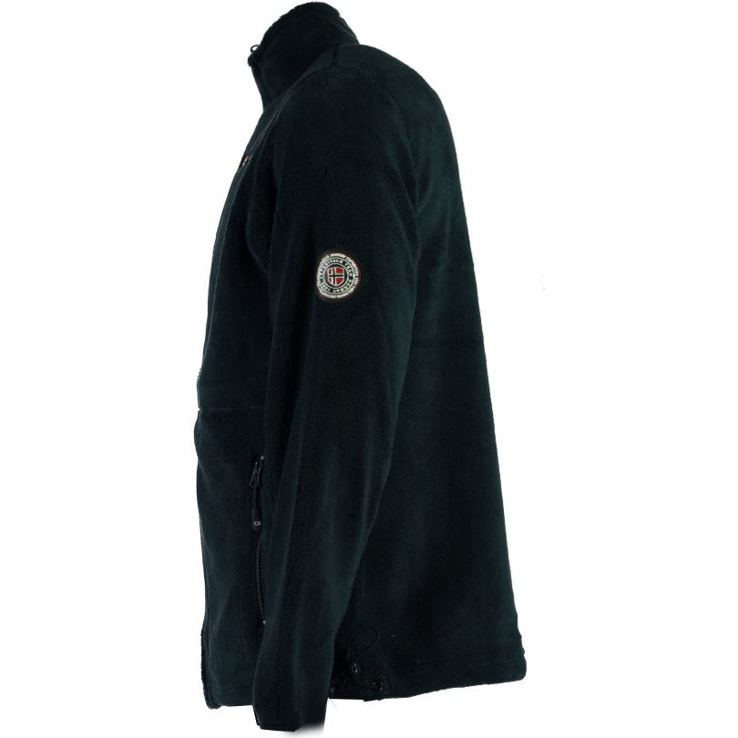 Stokomani Mode polaire zippée bleu foncé L