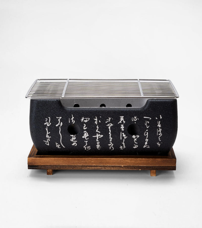 L'avant gardiste barbecue japonais authentique de table portable