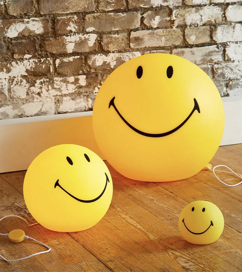 L'avant gardiste Déco lumineuse Lampe Smiley Petit luminaire jaune