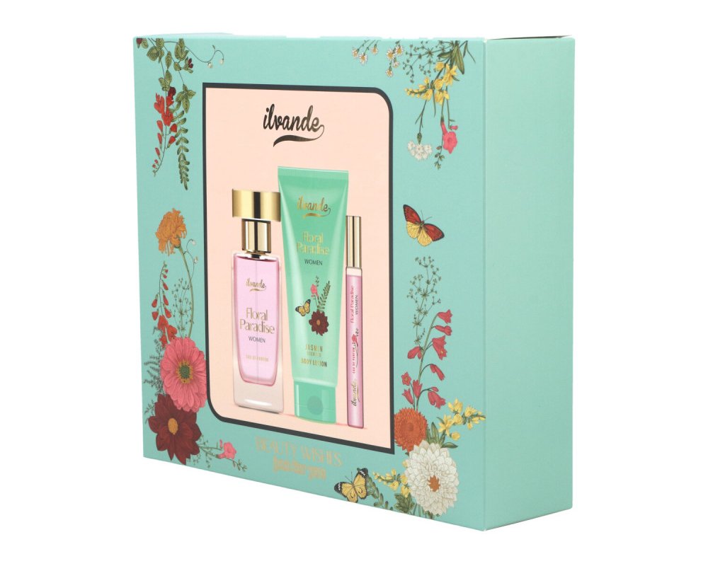 Stokomani Floral Paradise coffret parfum 3 pièces floral