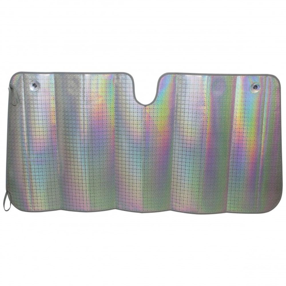 Pare-Soleil Voiture Pliable 145x70 cm Anti-UV Holographique