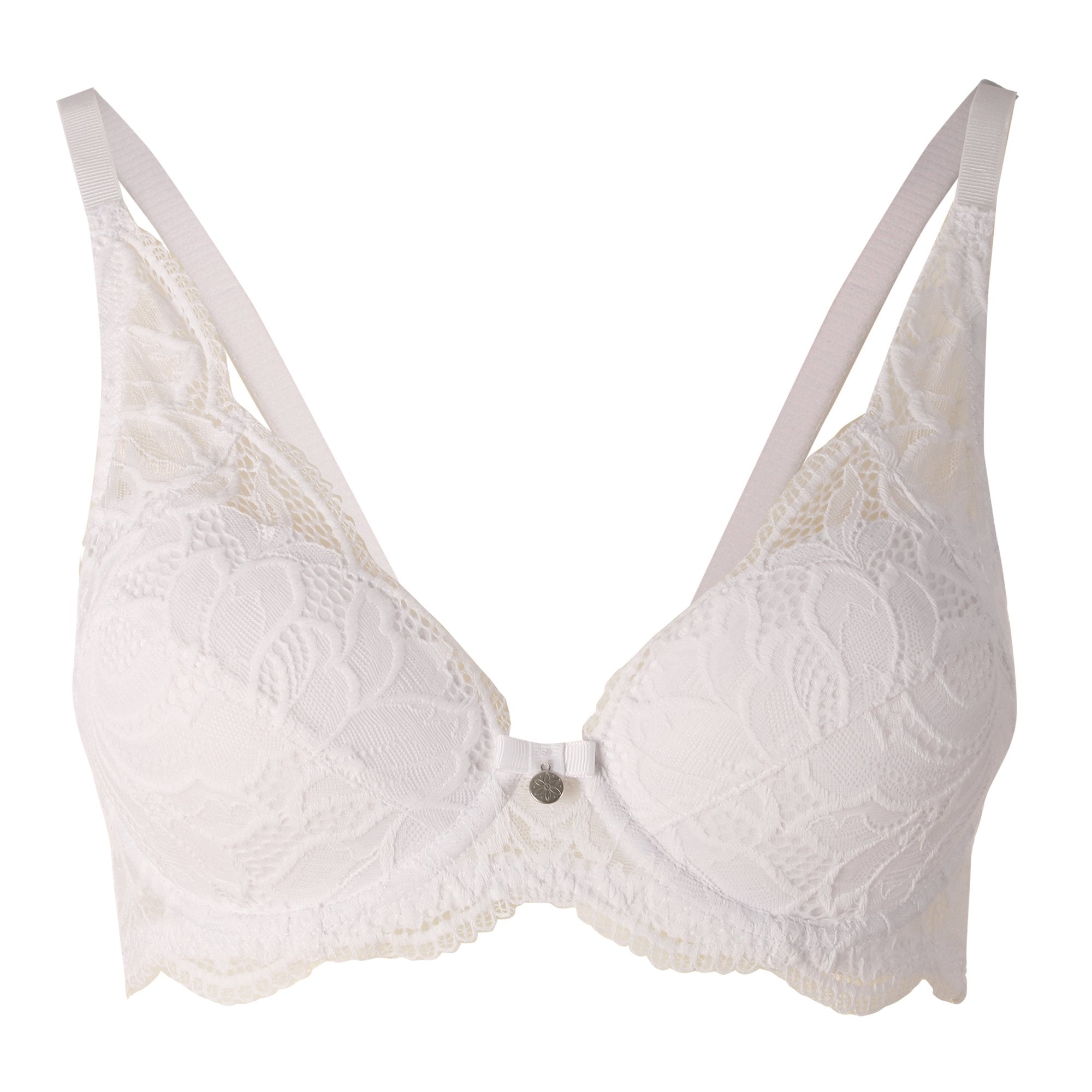 Stokomani Mode soutien gorge dentelle blanc soutien-gorge Blanc