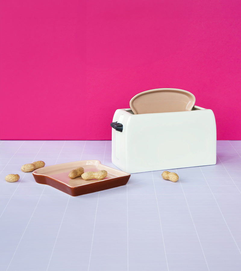 L'avant gardiste Table Fun pot rangement Toaster brunch