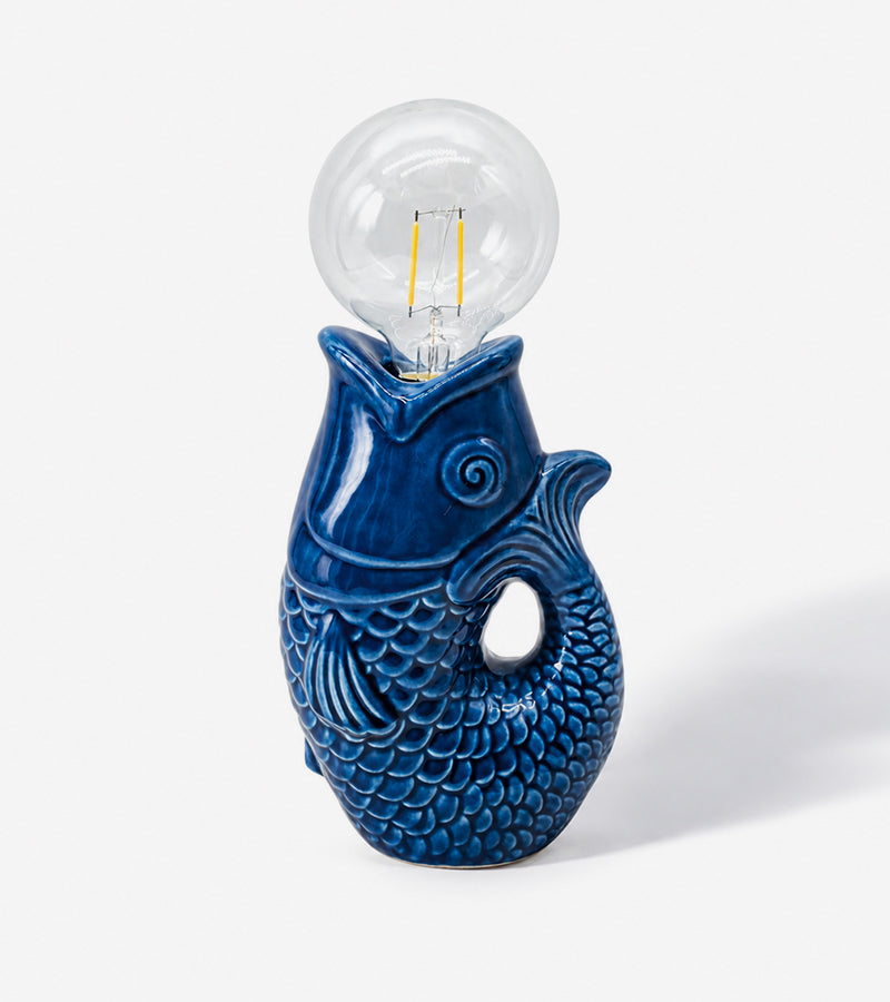 L'avant gardiste Déco lumineuse lampe Poisson Bleu LED