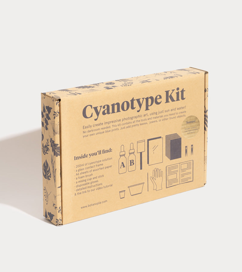 L'avant gardiste Kit DIY Cyanotypes coffret créatif papier photo