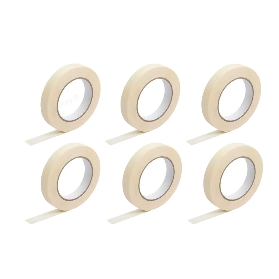Shop-Story ruban masquage adhesif x6 19mmx50m beige peinture
