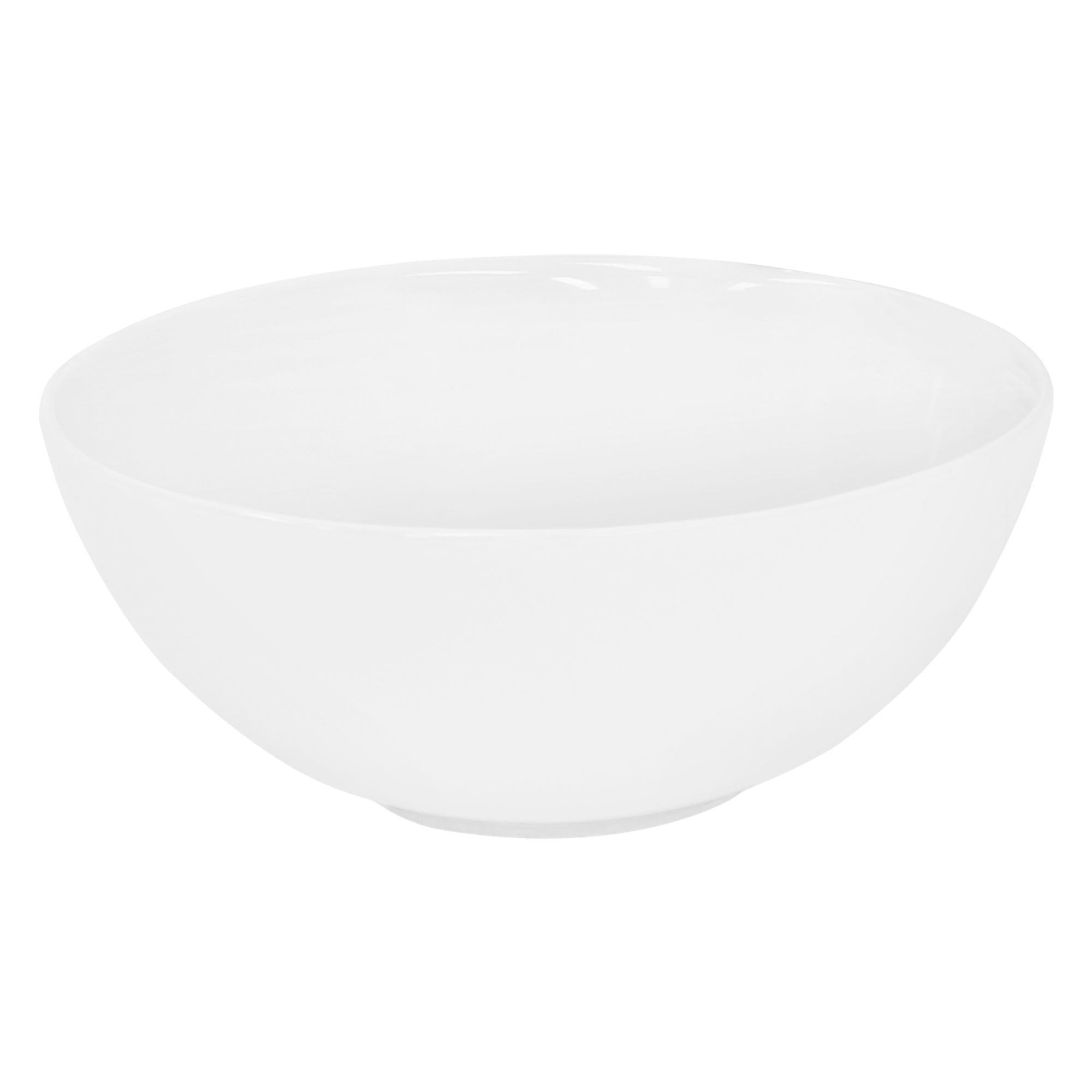 ECD Germany LuxeBath vasque ronde blanche 32 cm avec bonde