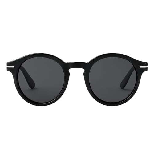 Shop-Story Surfrider Lunettes de soleil femme ronde noir cat.3