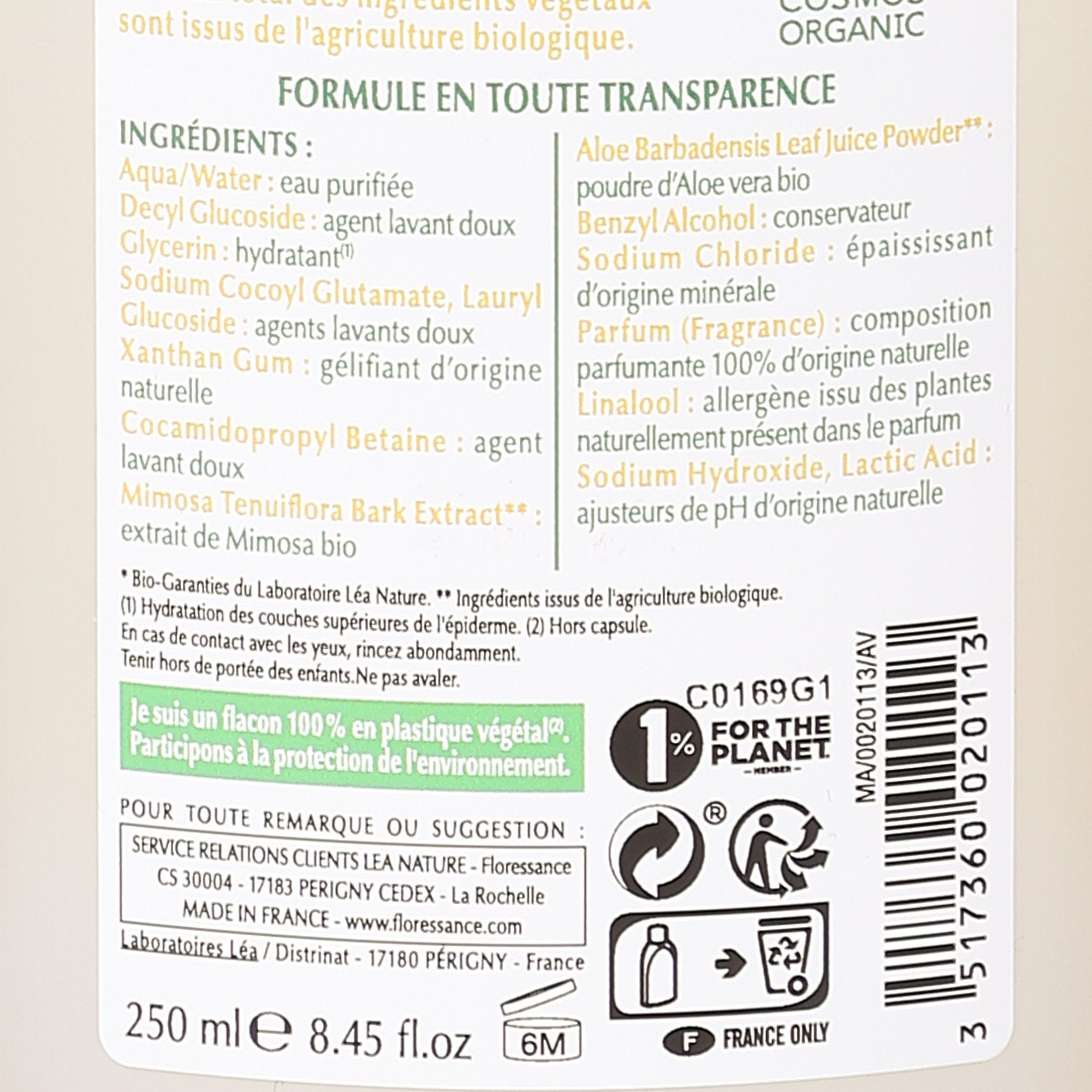 Stokomani Gel douche bouquet de Mimosa parfum fleuri