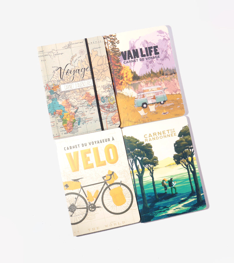 L'avant gardiste carnet voyage Aventures papeterie France