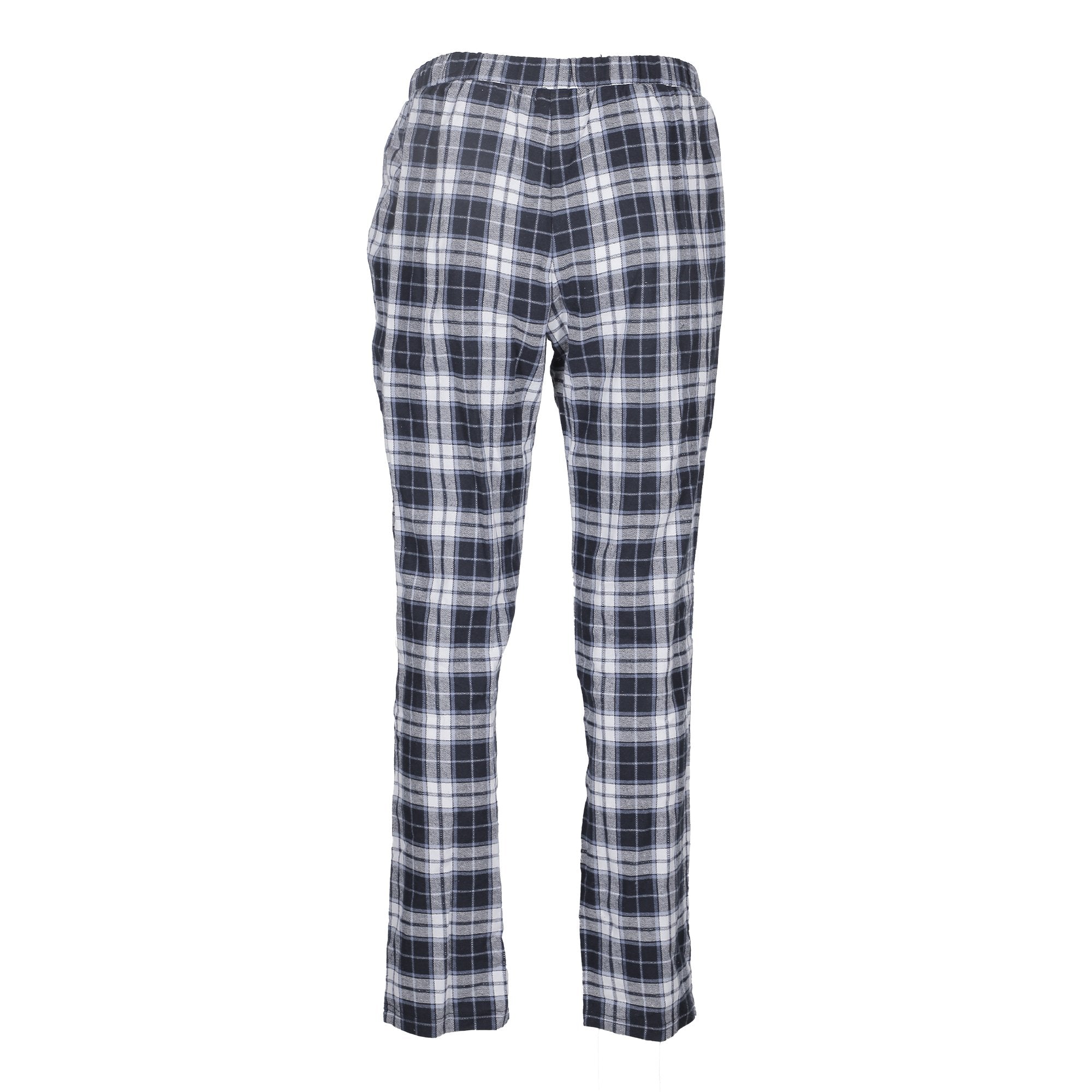 Stokomani Mode Pyjama long jersey carreaux Bleu foncé