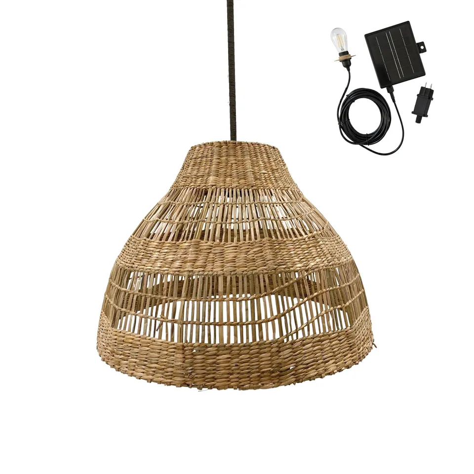 Red Deco Merida Solar suspension solaire herbe marine 48 cm