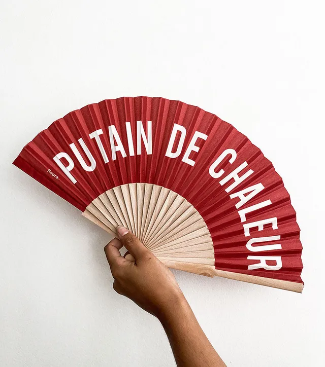L'avant gardiste éventail putain de chaleur été