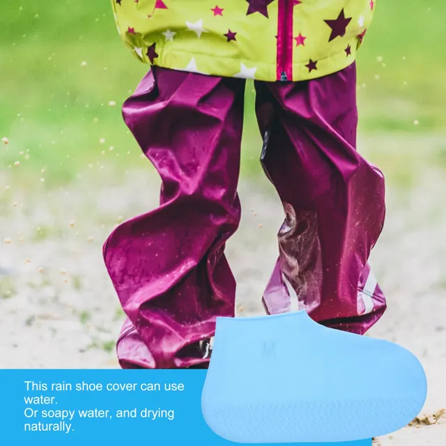 Milisten Couvre-Bottes Pluie Silicone Antidérapant 1 Paire