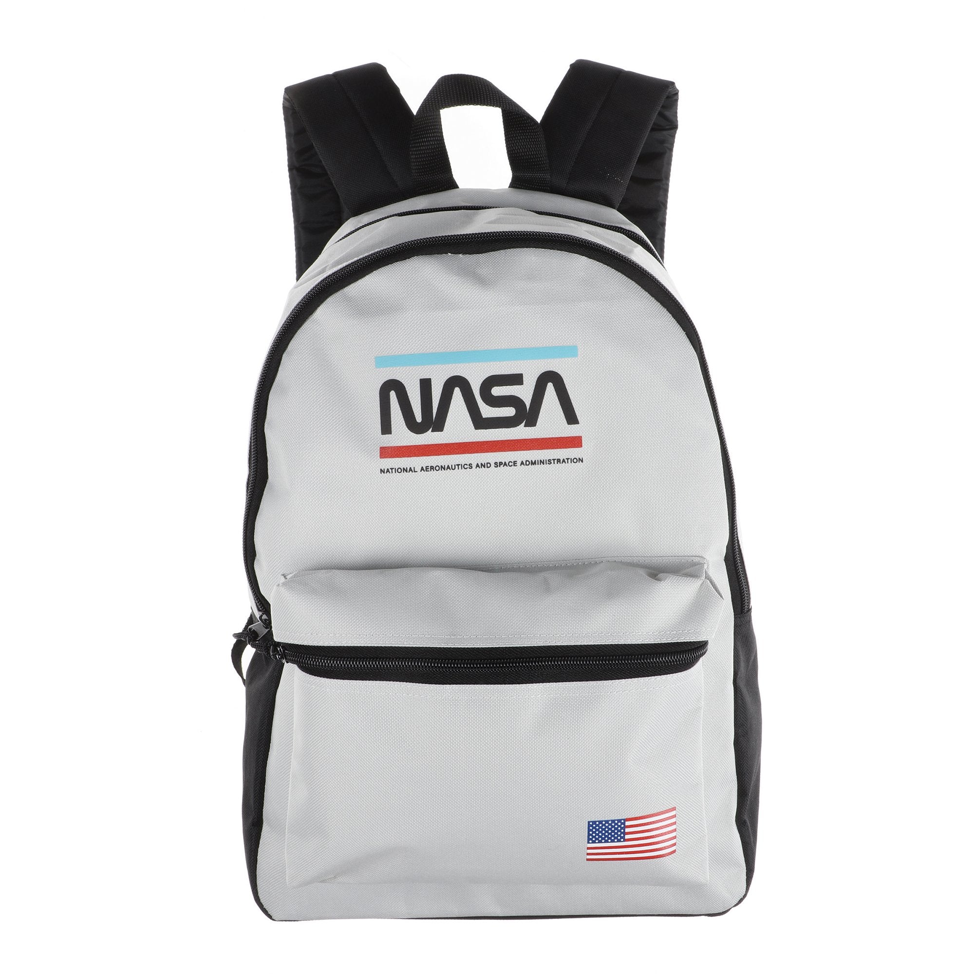 Stokomani Scolaire sac à dos gris clair Nasa enfant