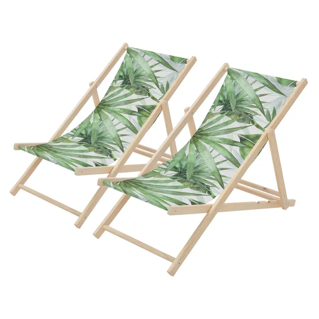 ECD Germany Sport transat bois palmier vert-blanc lot 2