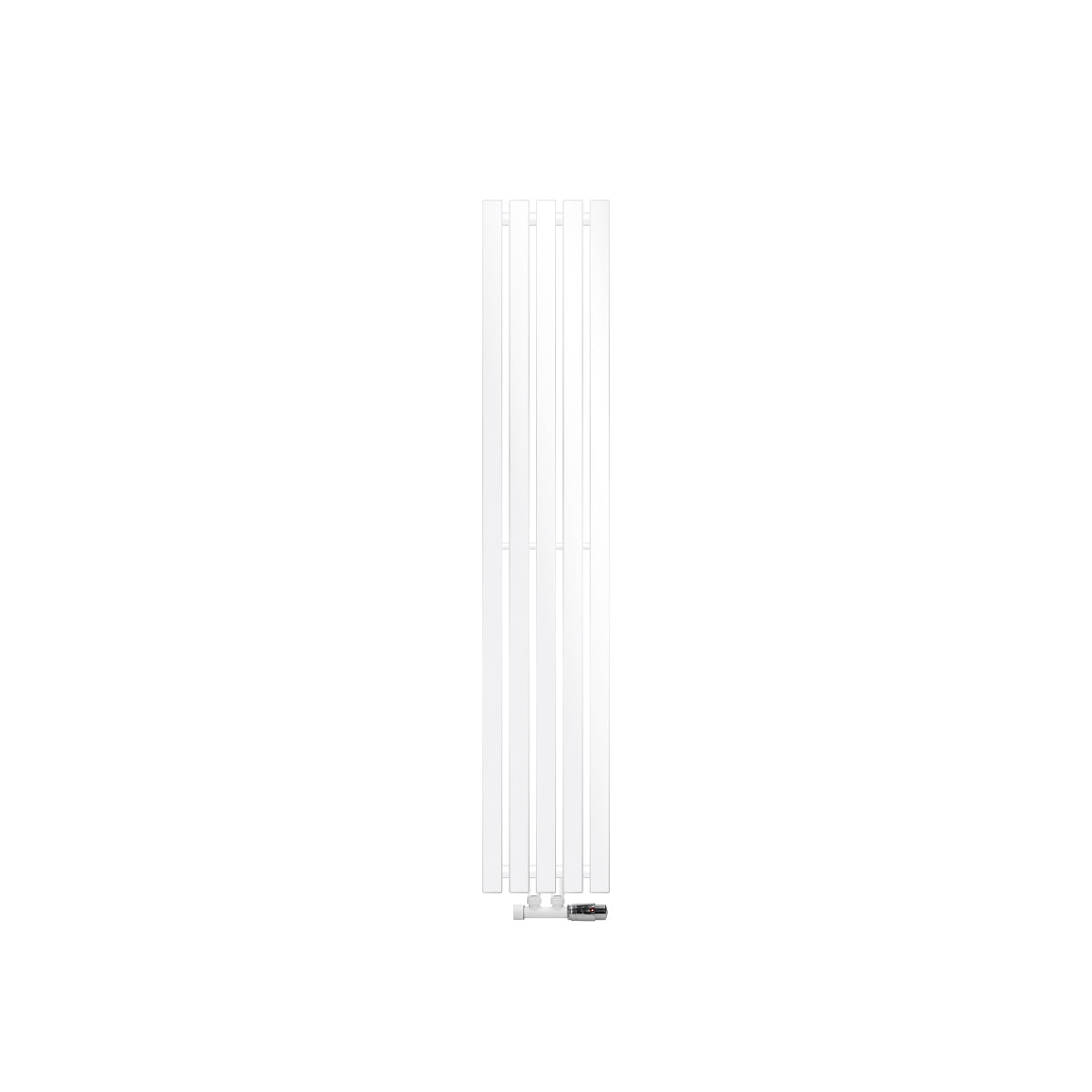Stella sèche-serviettes blanc 260x1400 mm mural étroit