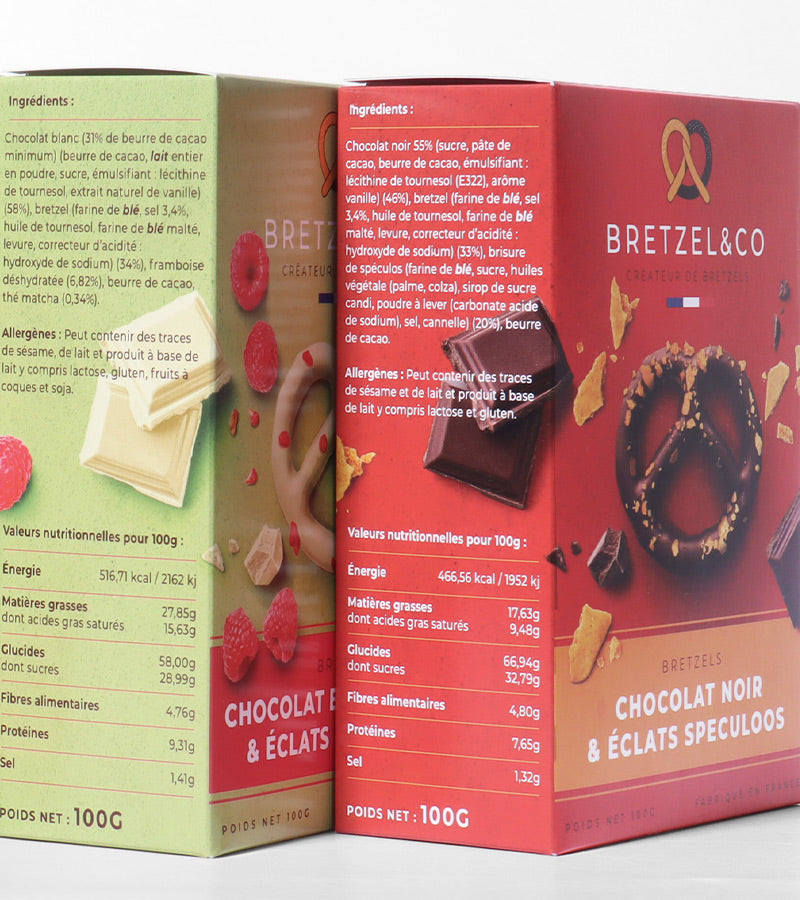 L'avant gardiste L'épicerie bretzels chocolat noir spéculoos