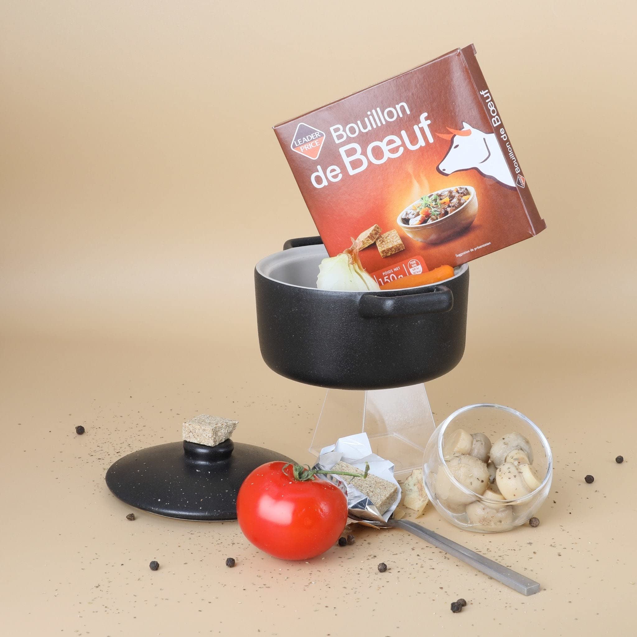 Leader Price Bouillon de bœuf 150g