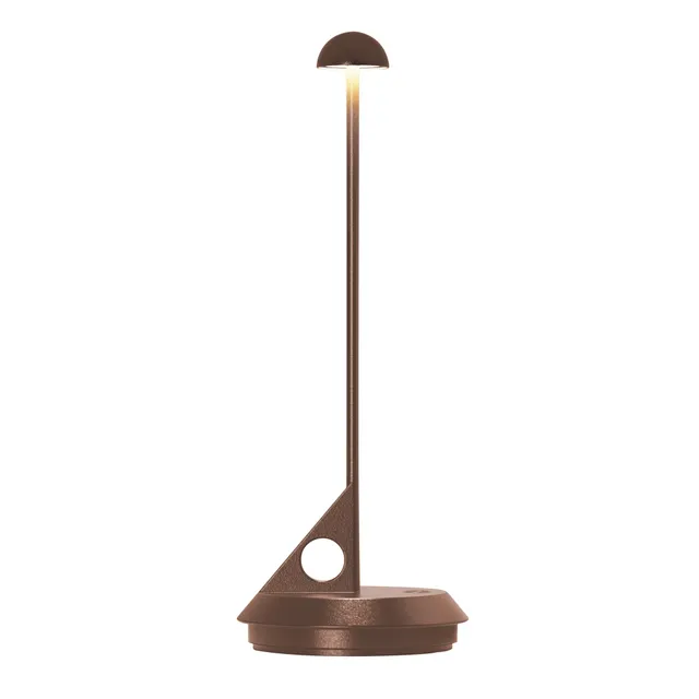 Red Deco Lume Corten H29cm lampe table sans fil corten