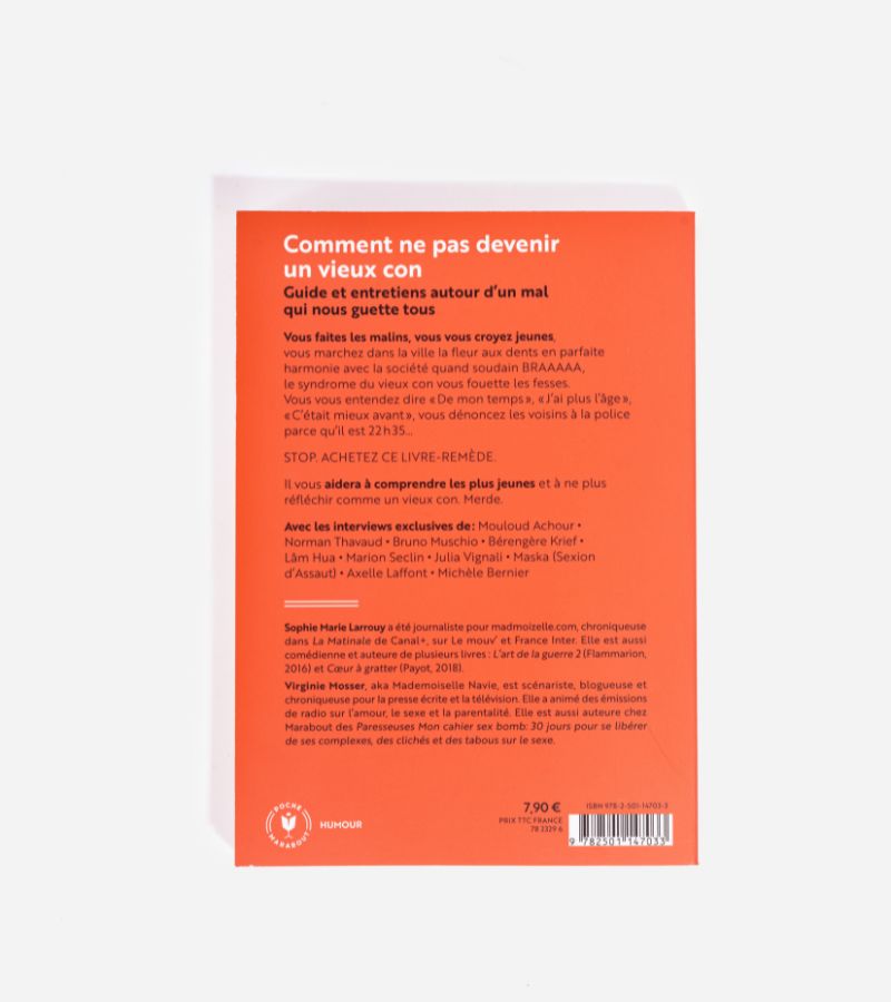 L'avant gardiste Comment ne pas devenir un vieux con livre humour