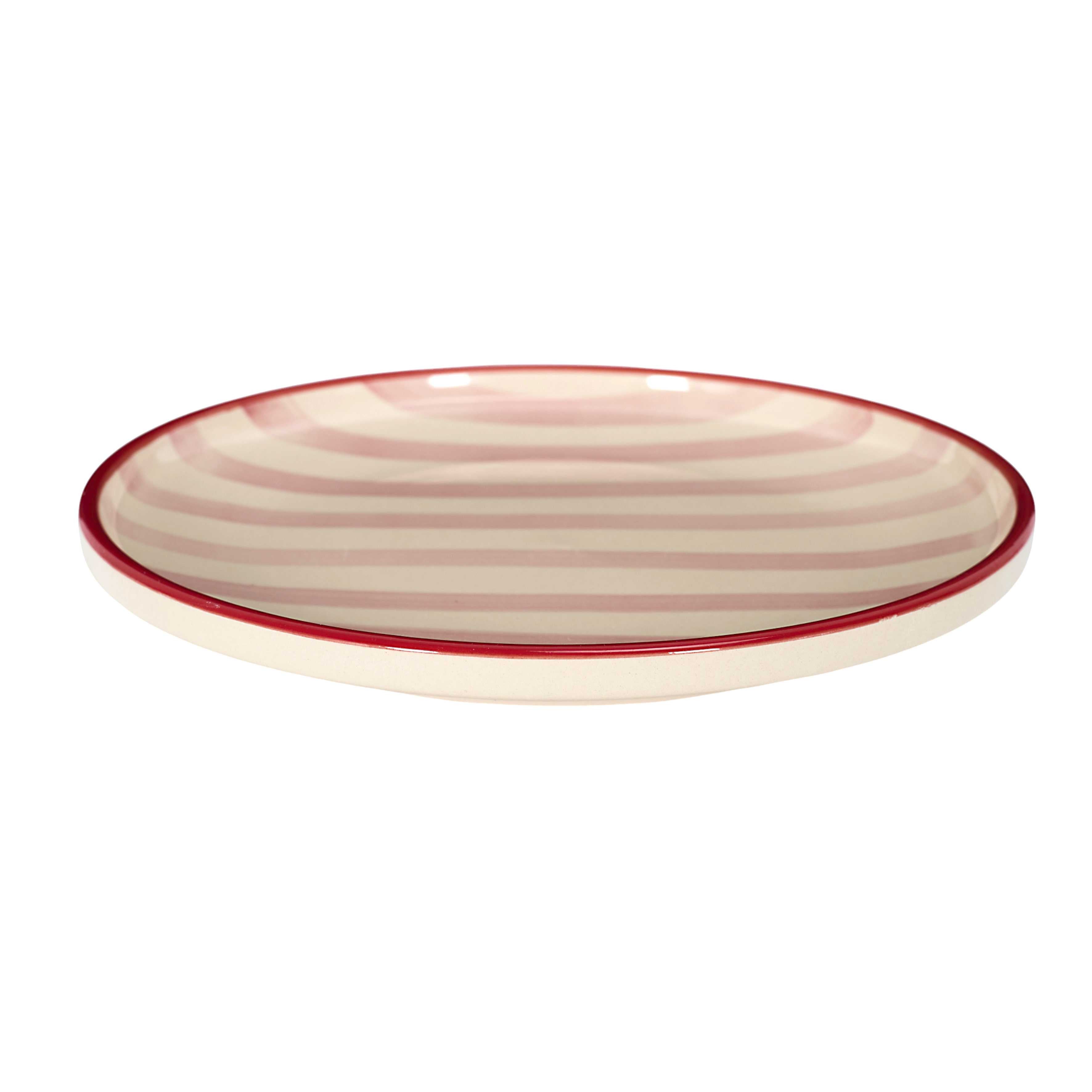 Stokomani Dolce Vita assiette plate peinte 20 cm décorative