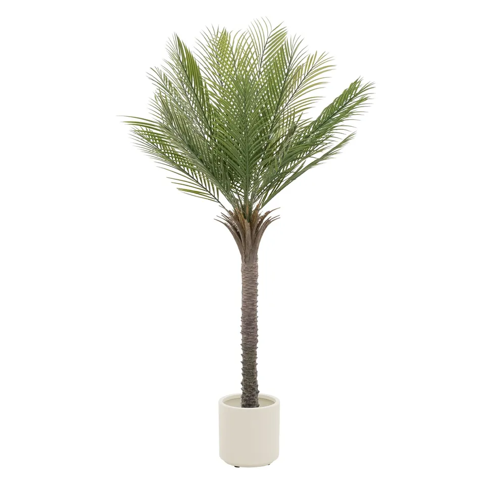 ECD Germany Haus & Wohnen palmier artificiel 150 cm en pot tropical