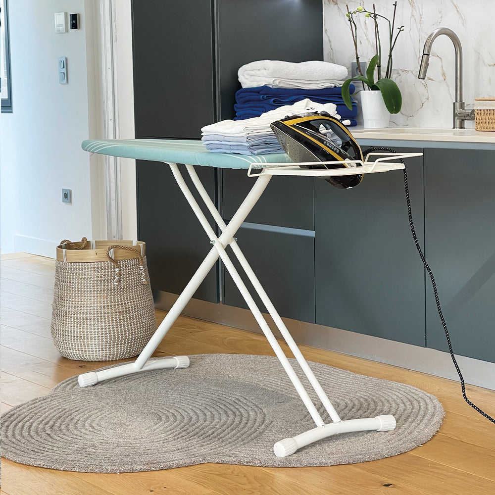 Red Deco Bermude table à repasser pliable 124x40cm acier