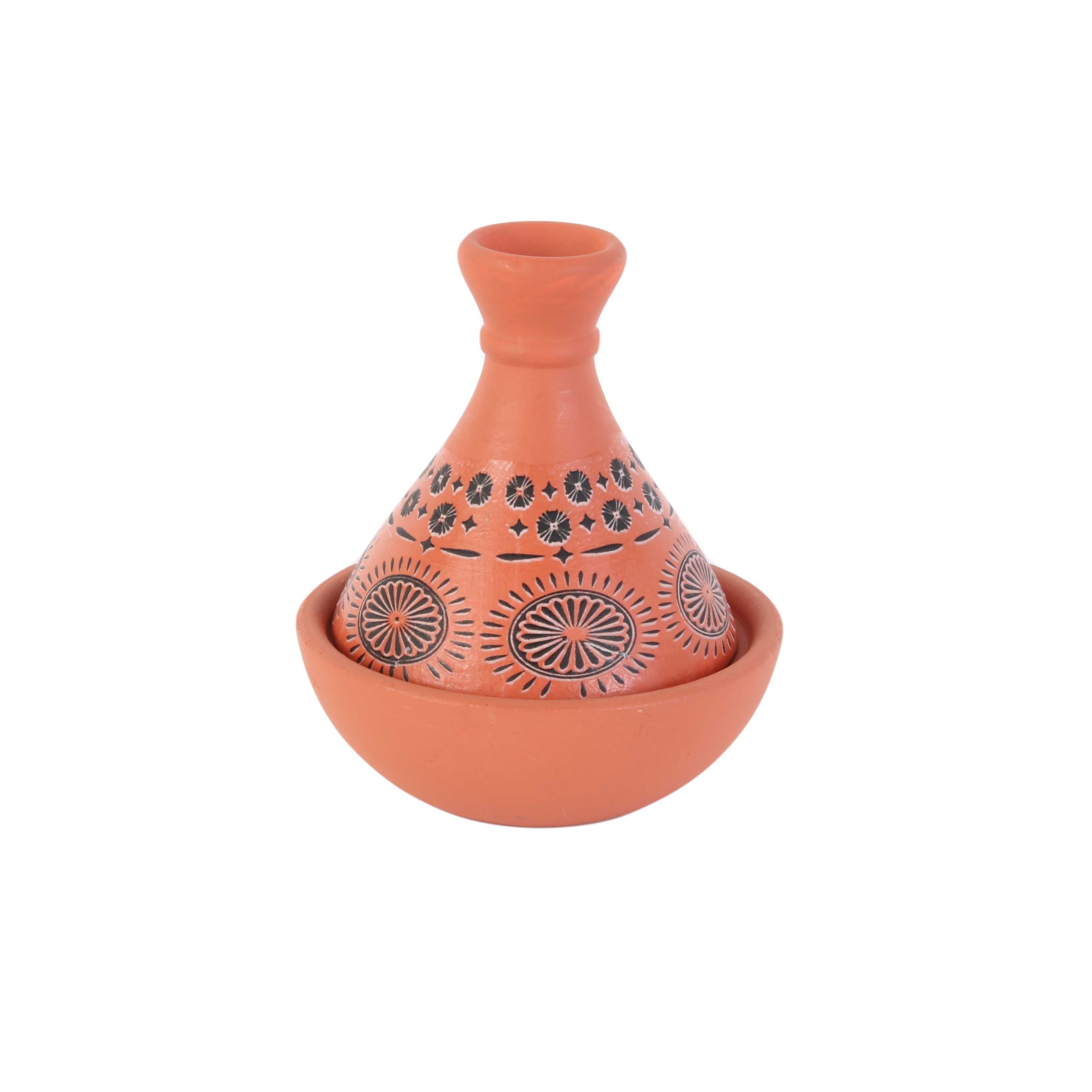 Stokomani Maison Bougie parfumée tajine céramique 10 cm
