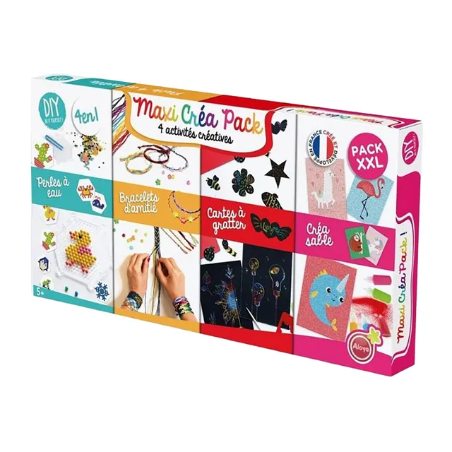 Aloya coffret créatif 4 activités enfant