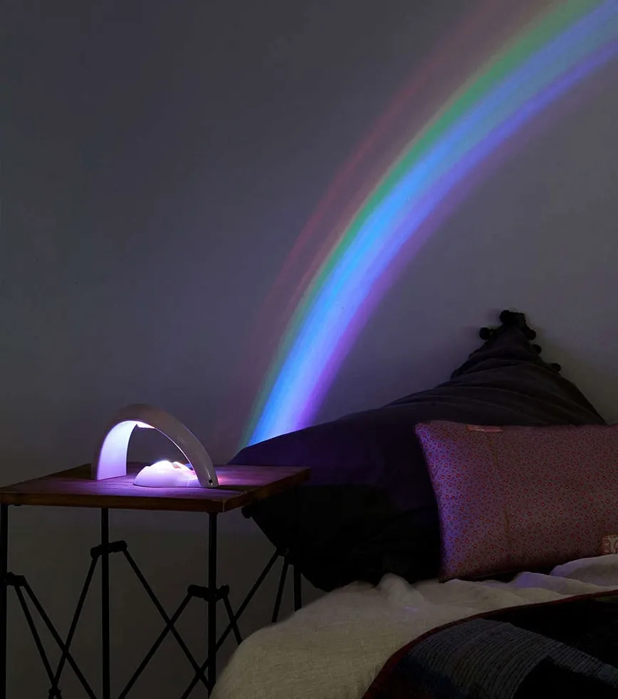 L'avant gardiste Déco lumineuse Projecteur arc-en-ciel nuit enfant