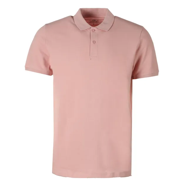 Stokomani Polo manche courte rose homme