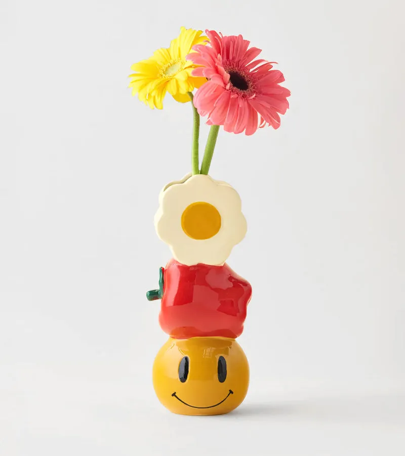 L'avant gardiste Vase fun vase céramique coloré