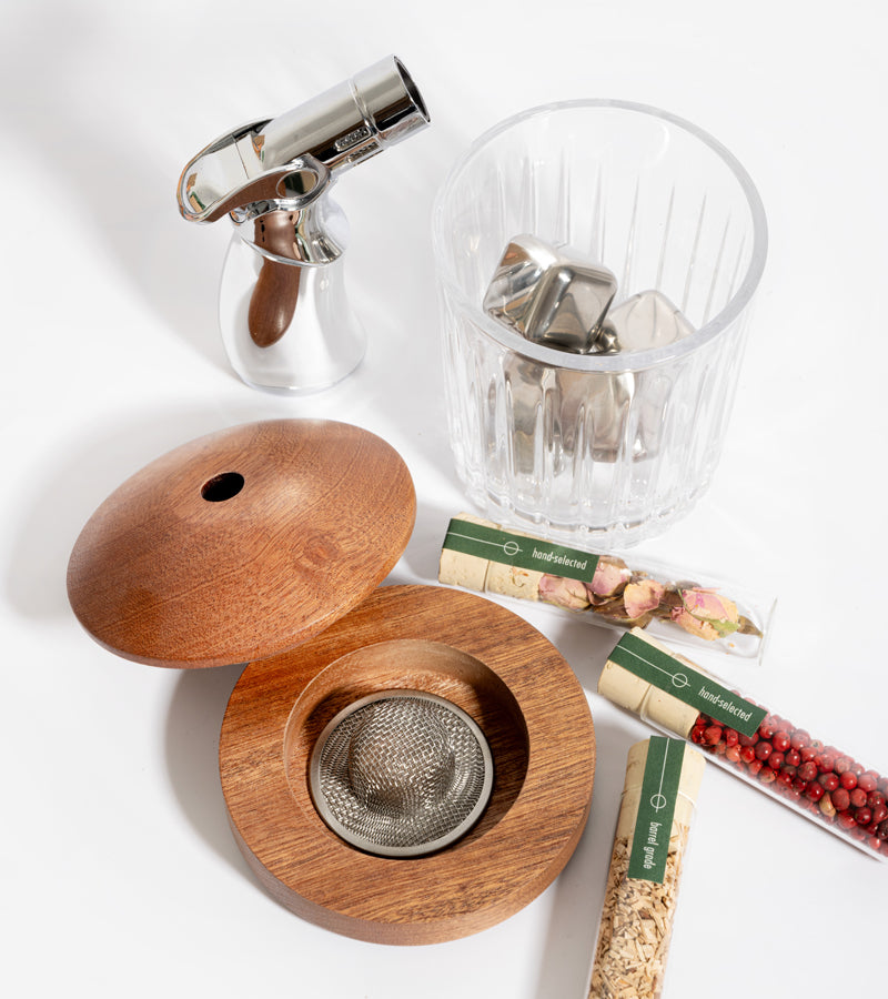 L'avant gardiste Apéro Kit de fumage whisky épices bois