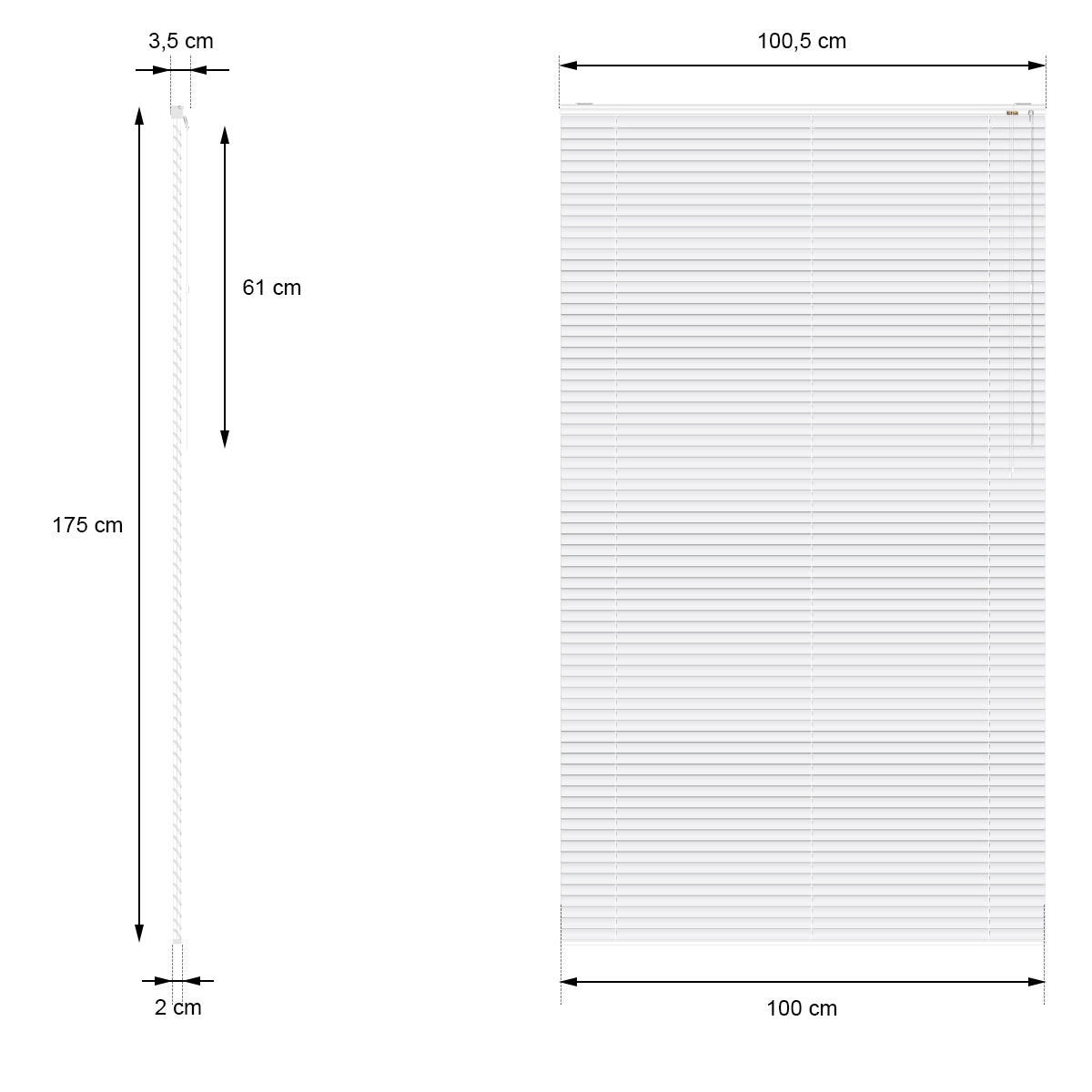 ECD Germany Garten store aluminium 100x175 cm argent occultant