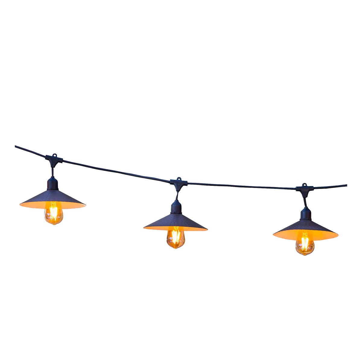Red Deco Vinty Light Solar guirlande 6 m vintage 10 LED