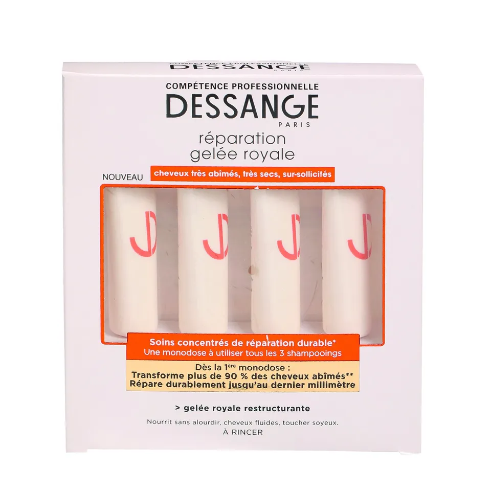 Dessange Soin Cheveux Gelée Royale Monodose restructurant