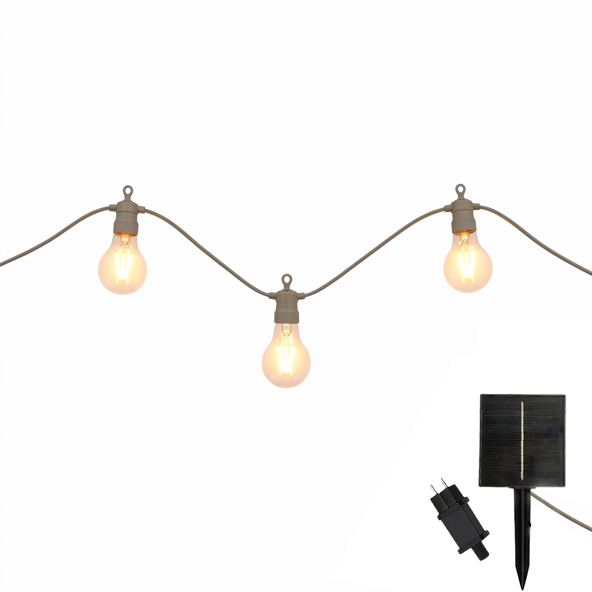 Red Deco Party Max Clear Hybrid Taupe guirlande 8m