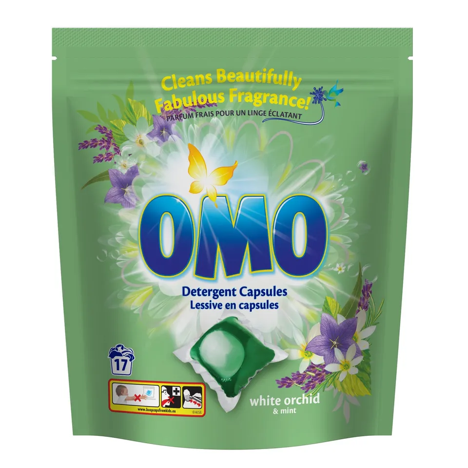 White Orchid 17 capsules lessive parfum orchidée blanche