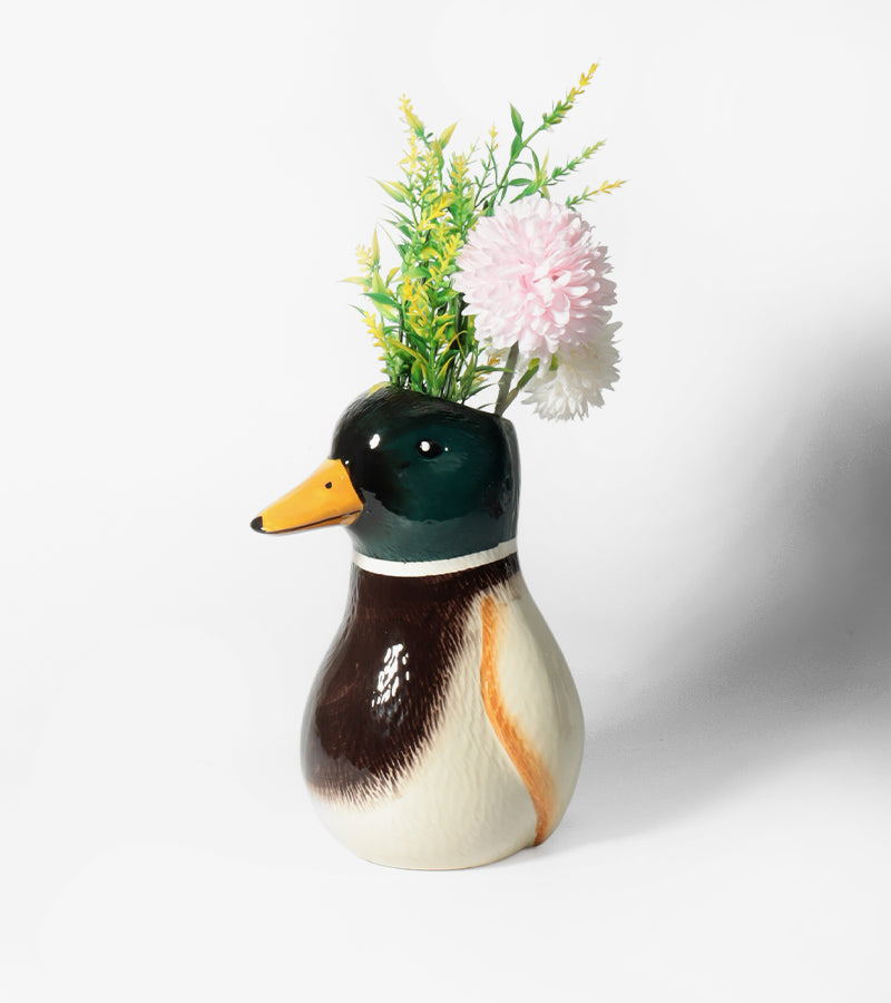 L'avant gardiste Vases et cache-pots Vase canard colvert vase