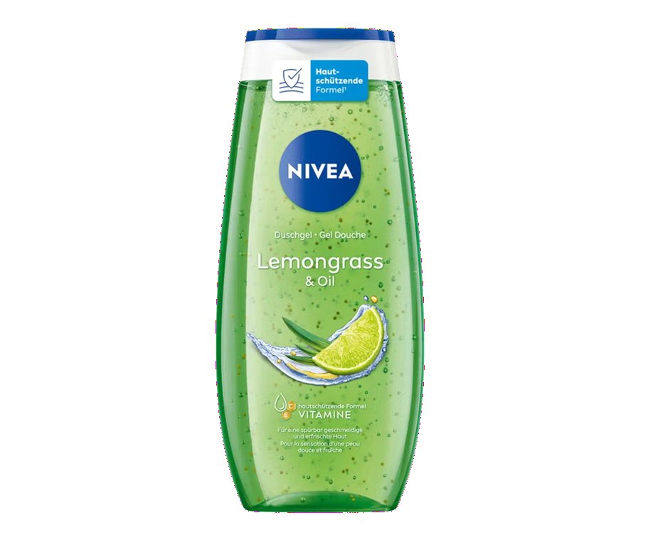 Nivea gel douche citronnelle et huile hygiène