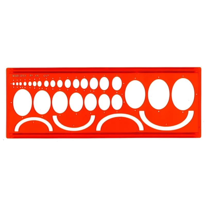 Safe Tool Traces Ellipses N°44/45° gabarit dessin bureau