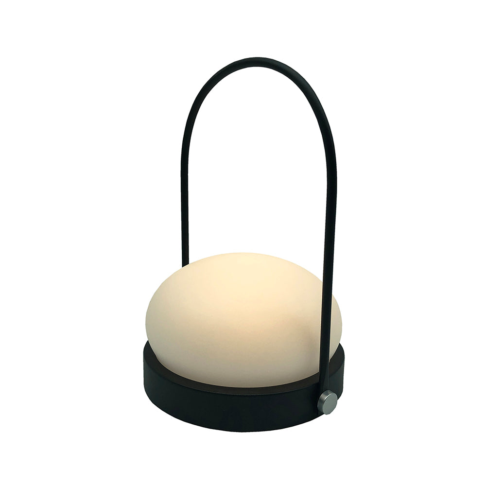 Red Deco Lampe sans fil Day lampe table poignée métal H22cm